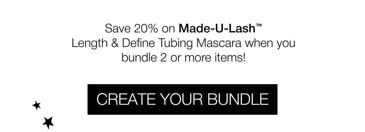 Save 20% when you create a bundle
