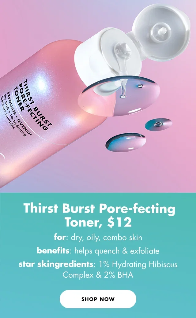 Thirst Burst Pore-fecting Toner