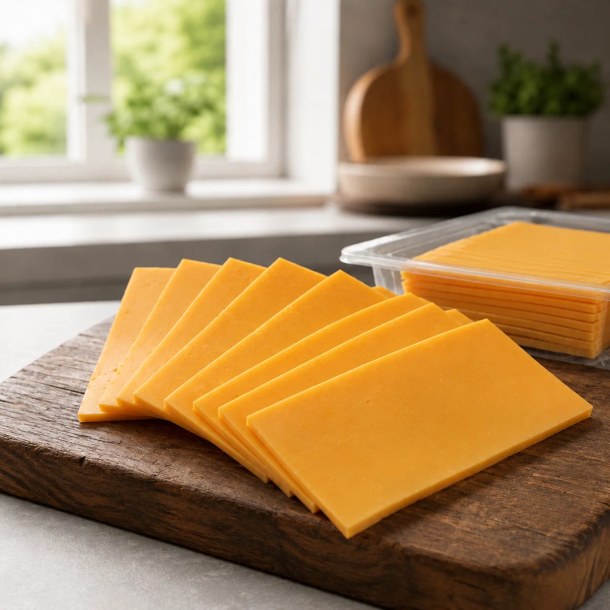 Cheddar gesneden 5 kg