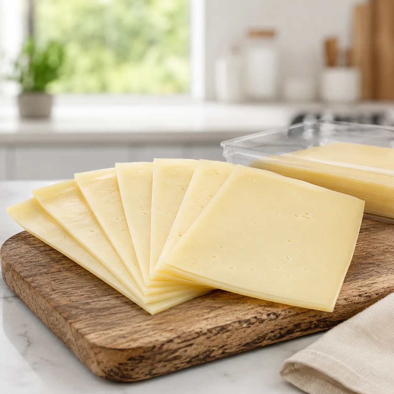 Kaas gesneden jong belegen 48+ 5 x 1 kg