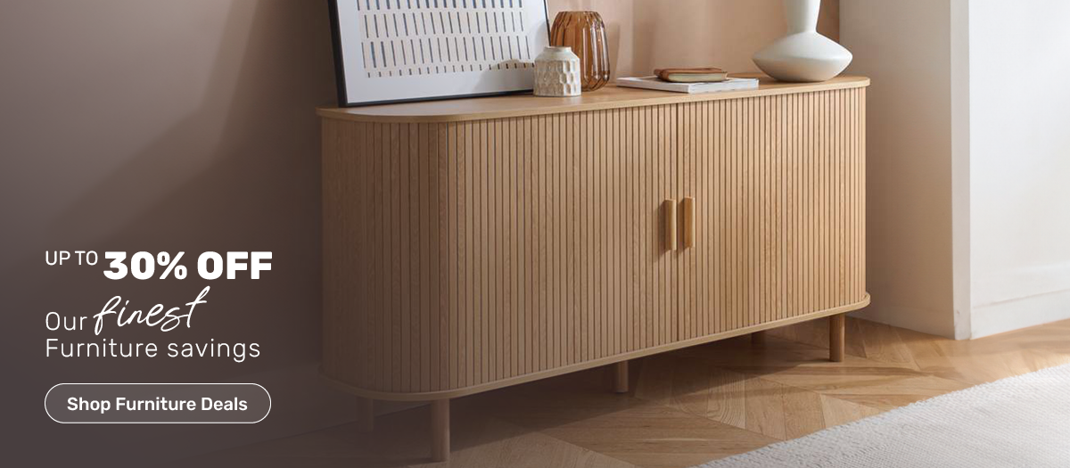 Up to 30% off our finest furniture savings