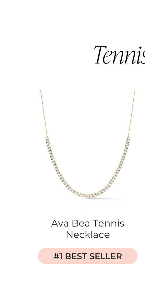 #1 BEST SELLER | Ava Bea Tennis Necklace