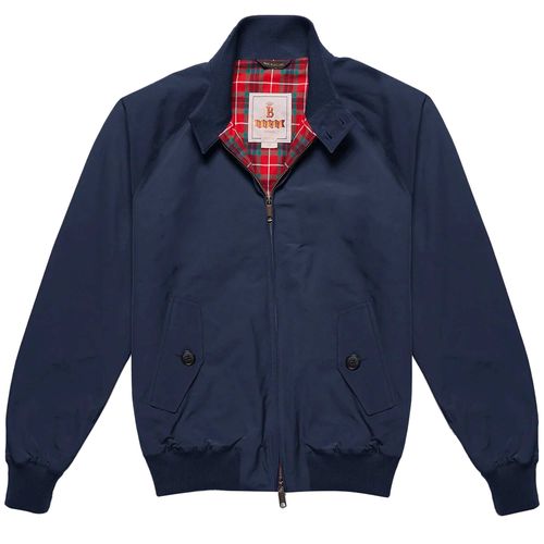 Baracuta G9 Original Harrington Jacket - Petrol Blue/Navy