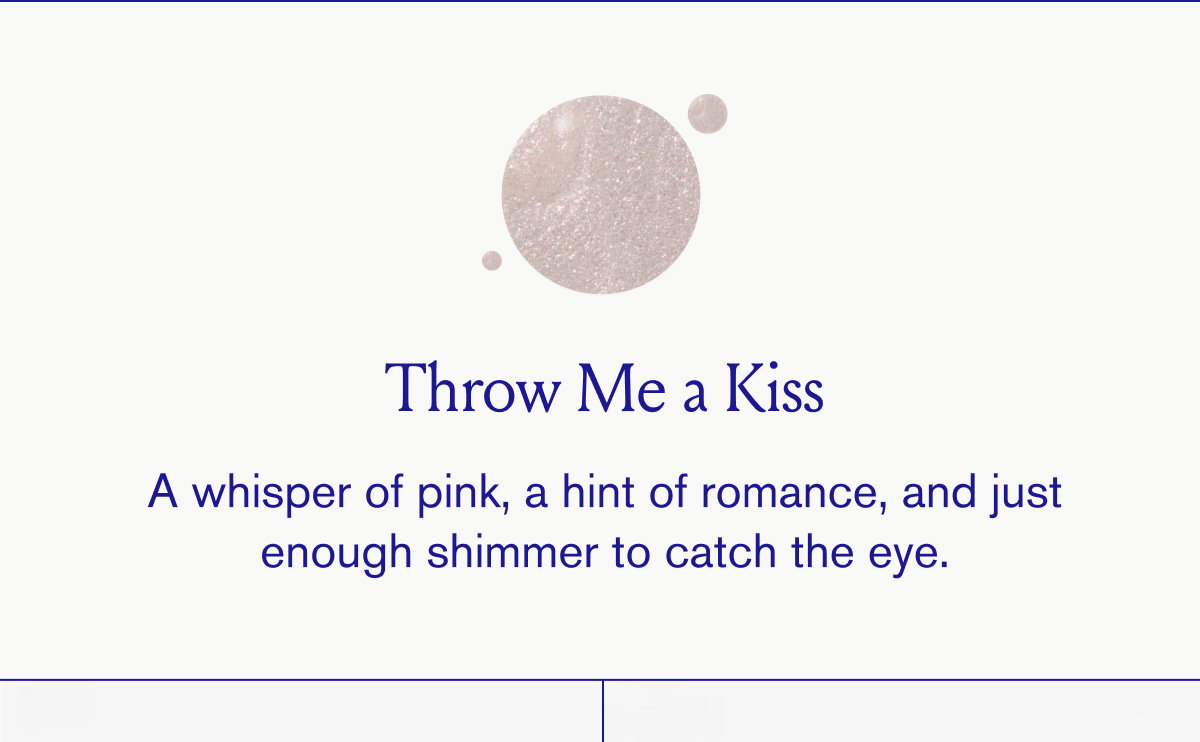Throw me a kiss