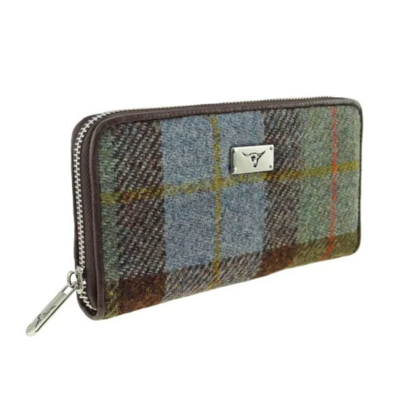 Image of Women's Harris Tweed Wallet in Tartan