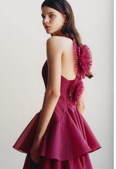Radiate Pleated Gown