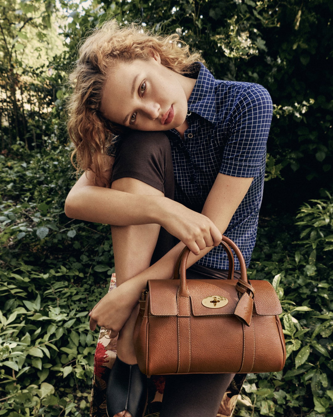 Bayswater Satchel in Oak NVT