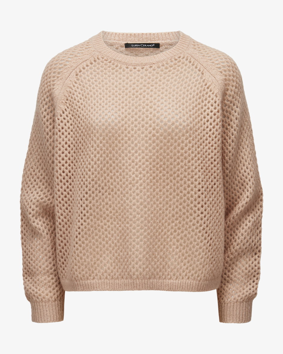 Pullover aus Woll-Baumwoll-Mix
