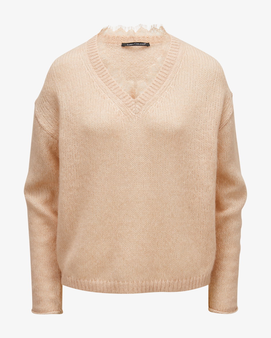 Pullover aus Alpaka-Woll-Mix