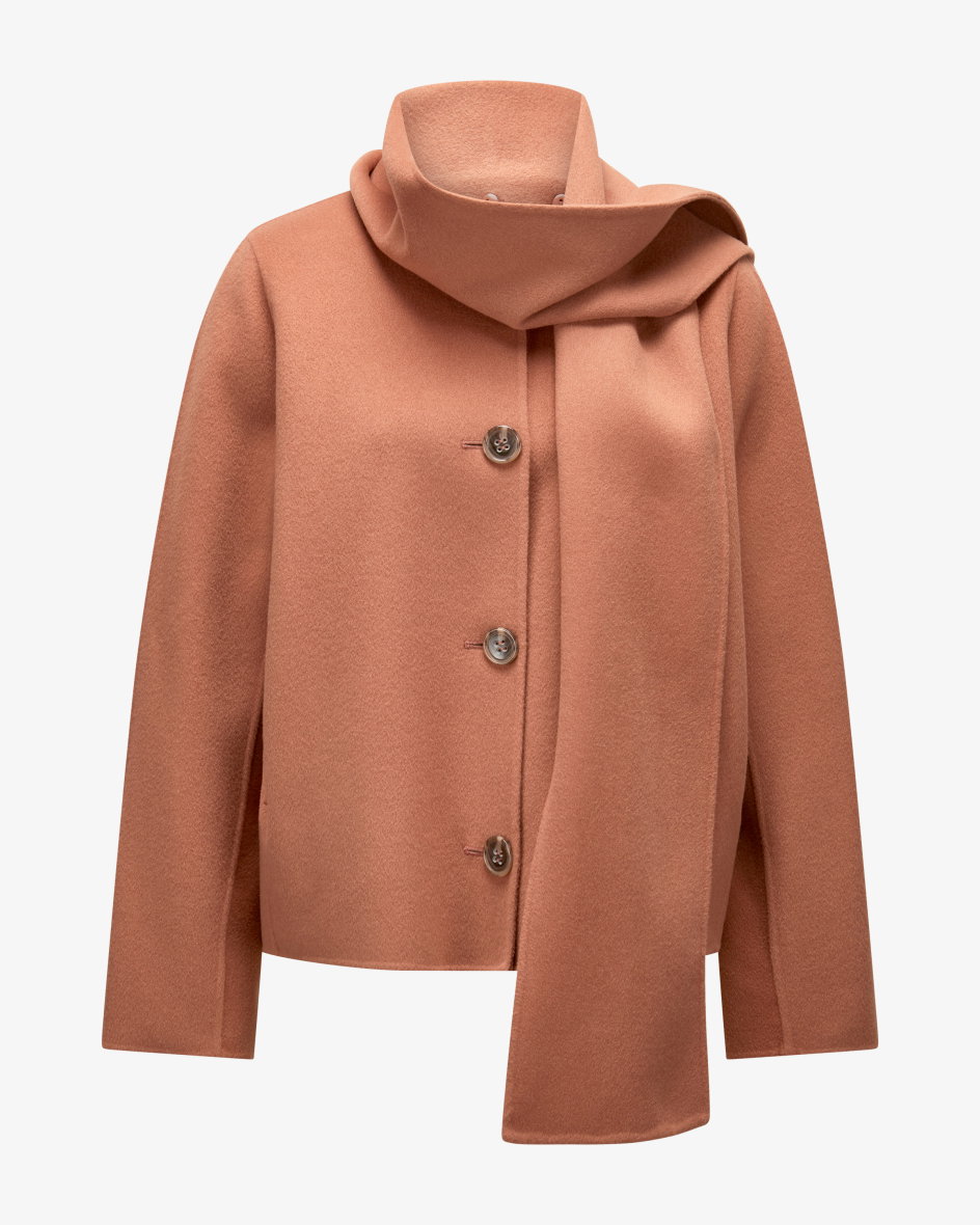 Jacke aus Schurwoll-Cashmere-Mix