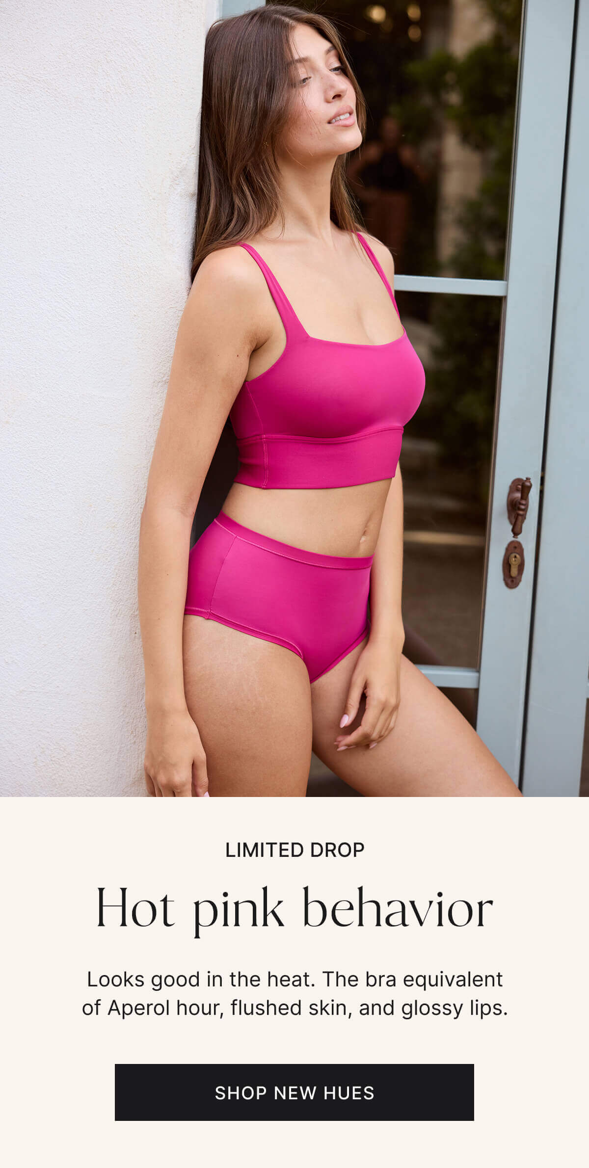 Limited drop. Hot pink behavior. Shop new hues.
