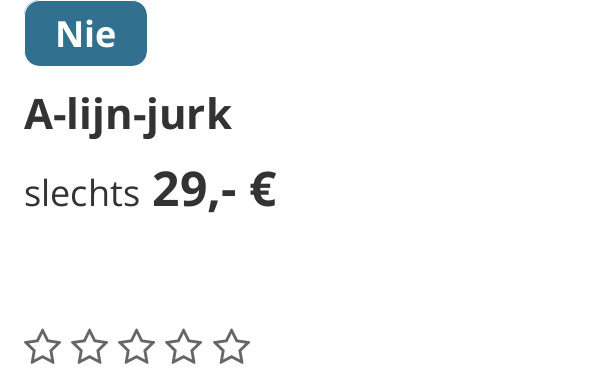Onze favorieten