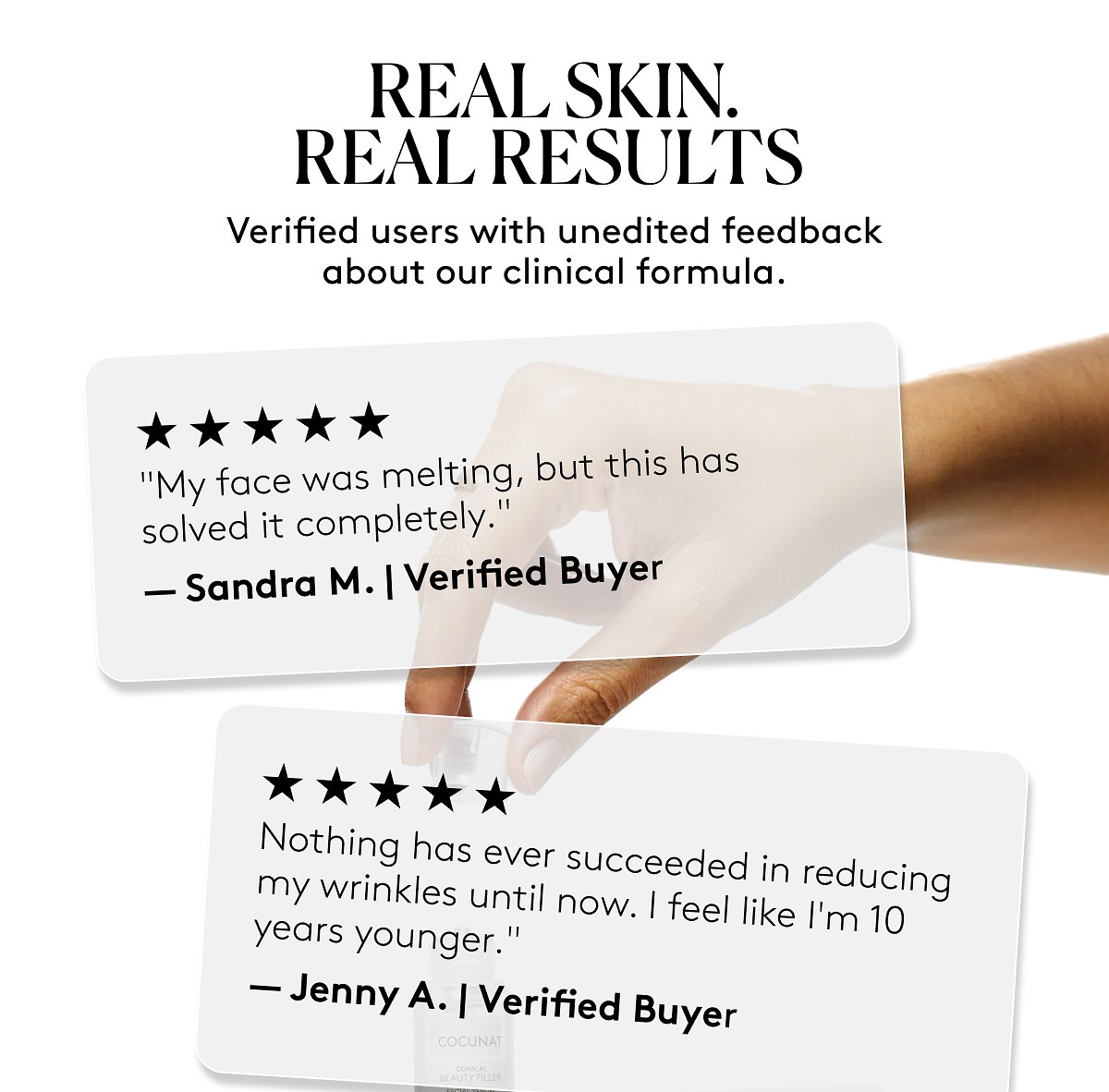 Real skin. Real results
