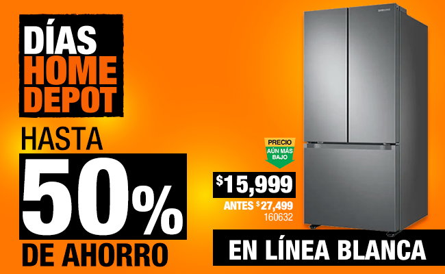 Hasta 50% de ahorro en Línea Blanca