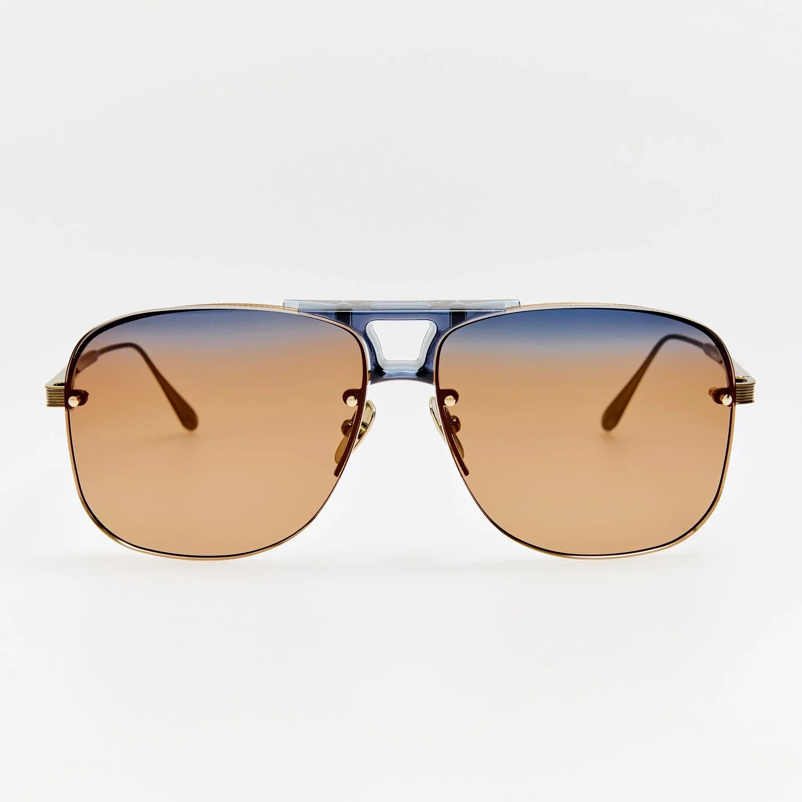 Image of Skye Sunglasses in 22K Gold and Silt
