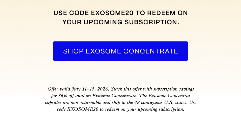 Shop Exosome Concentrate