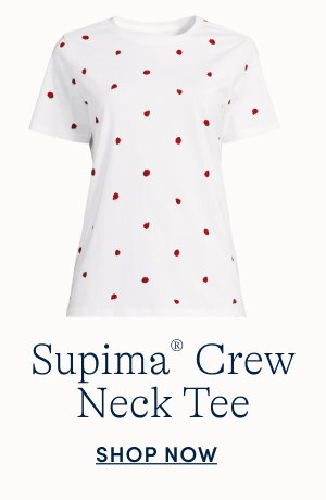 Supima Crew Neck Tee