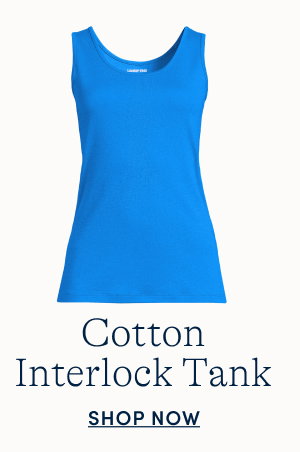 Cotton Interlock Tank