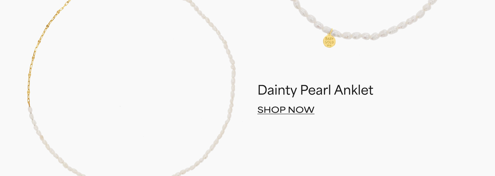 Dainty Pearl Anklet