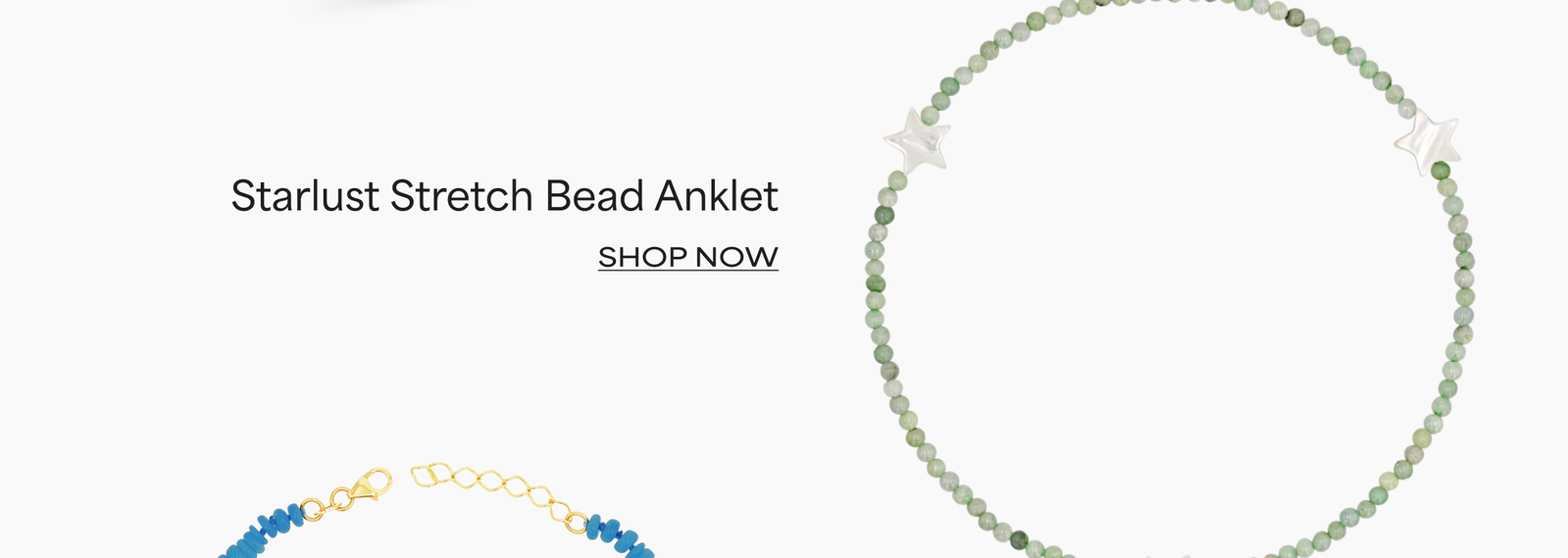 Starlust Stretch Bead Anklet
