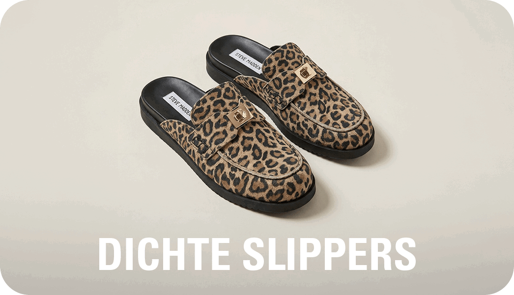 Dames dichte slippers