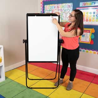 Image of Double-Sided Dry Erase Easel