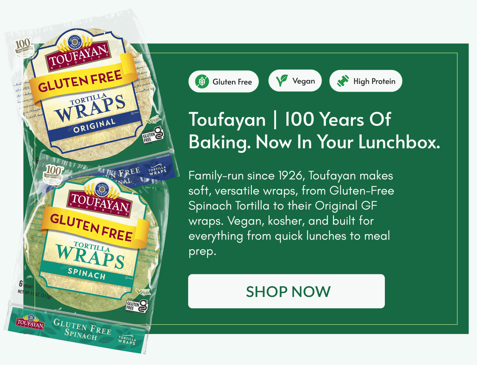 PRODUCT GRAPHIC / TOUFAYAN WRAPS / NEW LAUNCH