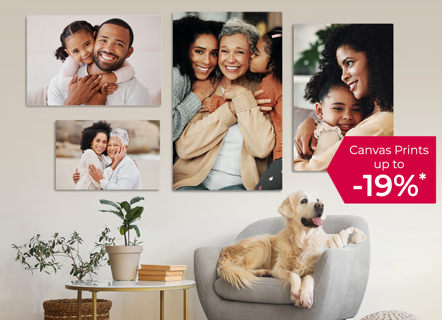 Canvas Print: high-resolution photo printing in vivid colors