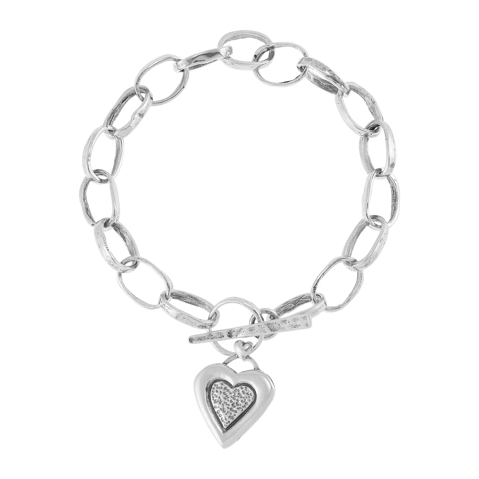 Endless Love Heart Charm Bracelet