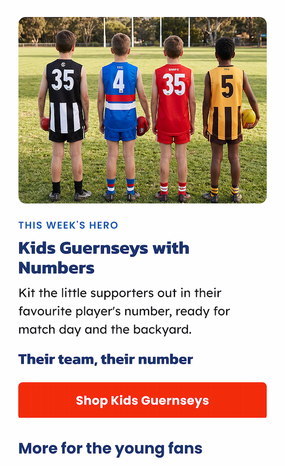 Hero Banner - Our AFL Polo Shirt Range Has Been Refreshed