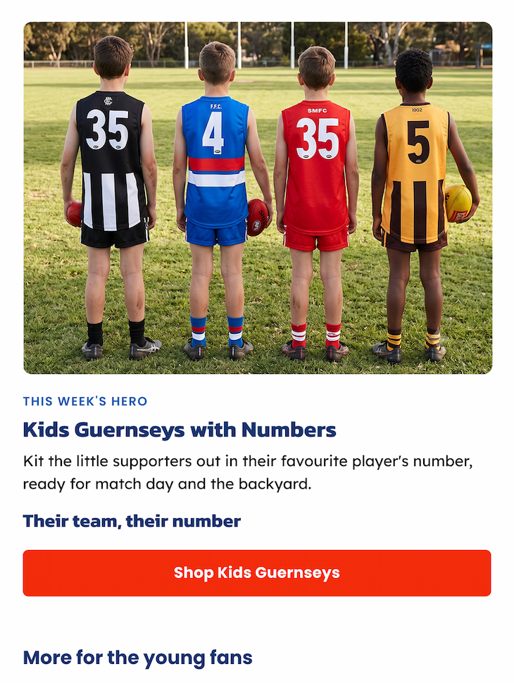 Hero Banner - Our AFL Polo Shirt Range Has Been Refreshed