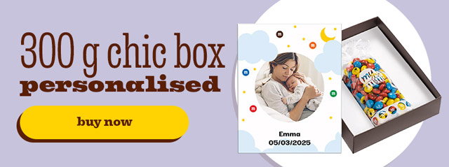 300 G CHIC BOX PERSONALISED