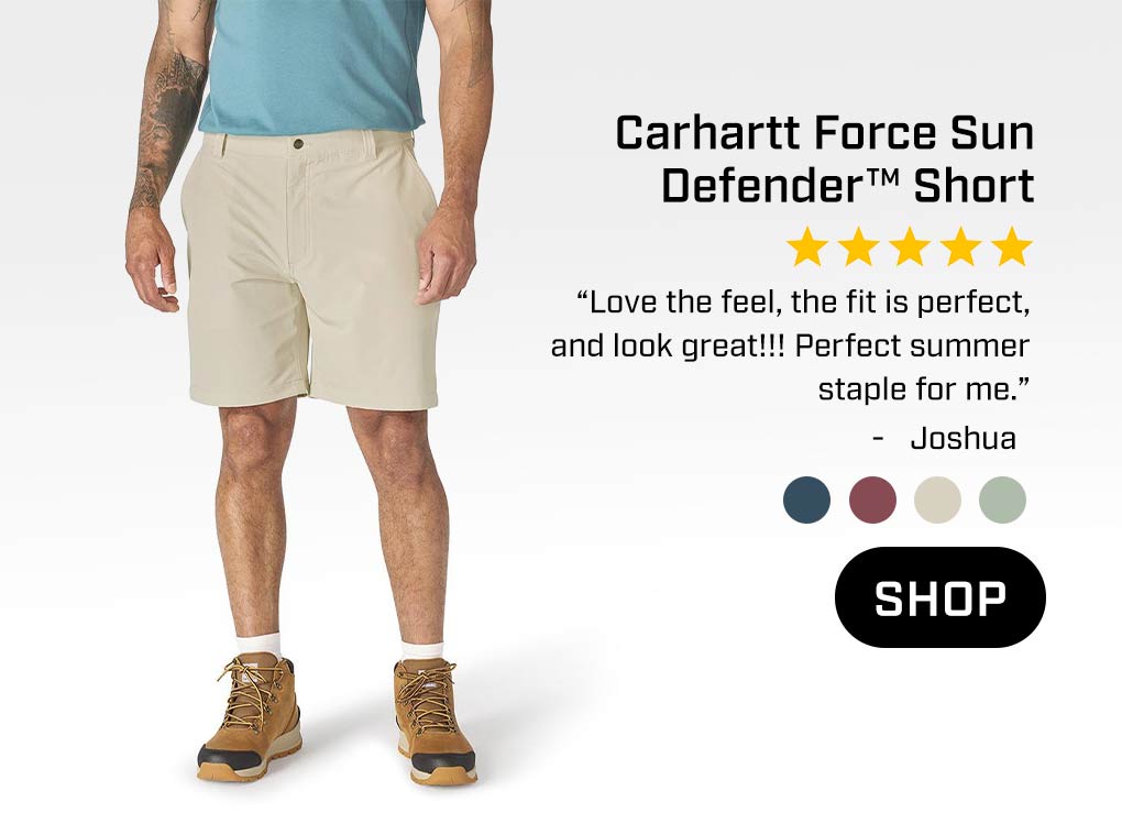 Carhartt Sun Defender shorts