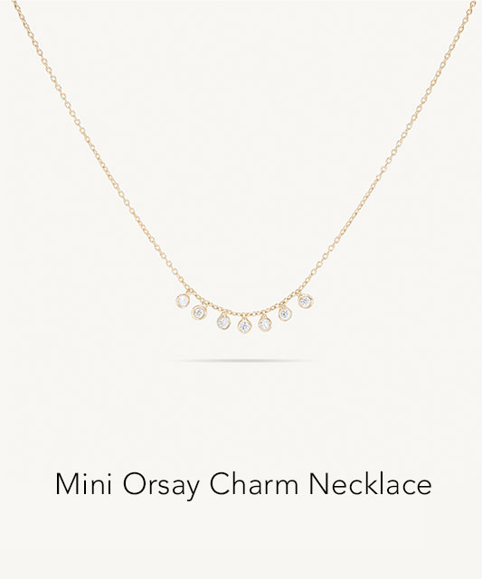 Mini Orsay Charm Necklace.