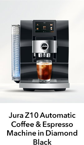 Jura Z10 Automatic Coffee & Espresso Machine in Diamond Black