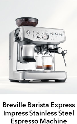 Breville Barista Express Impress Stainless Steel Espresso Machine