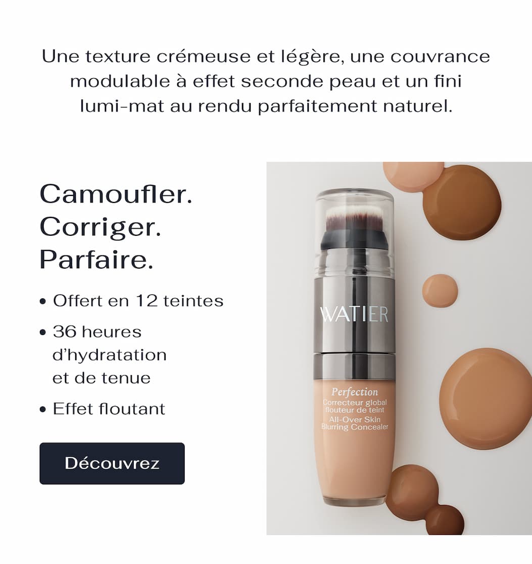 Camoufler. Corriger. Parfaire.