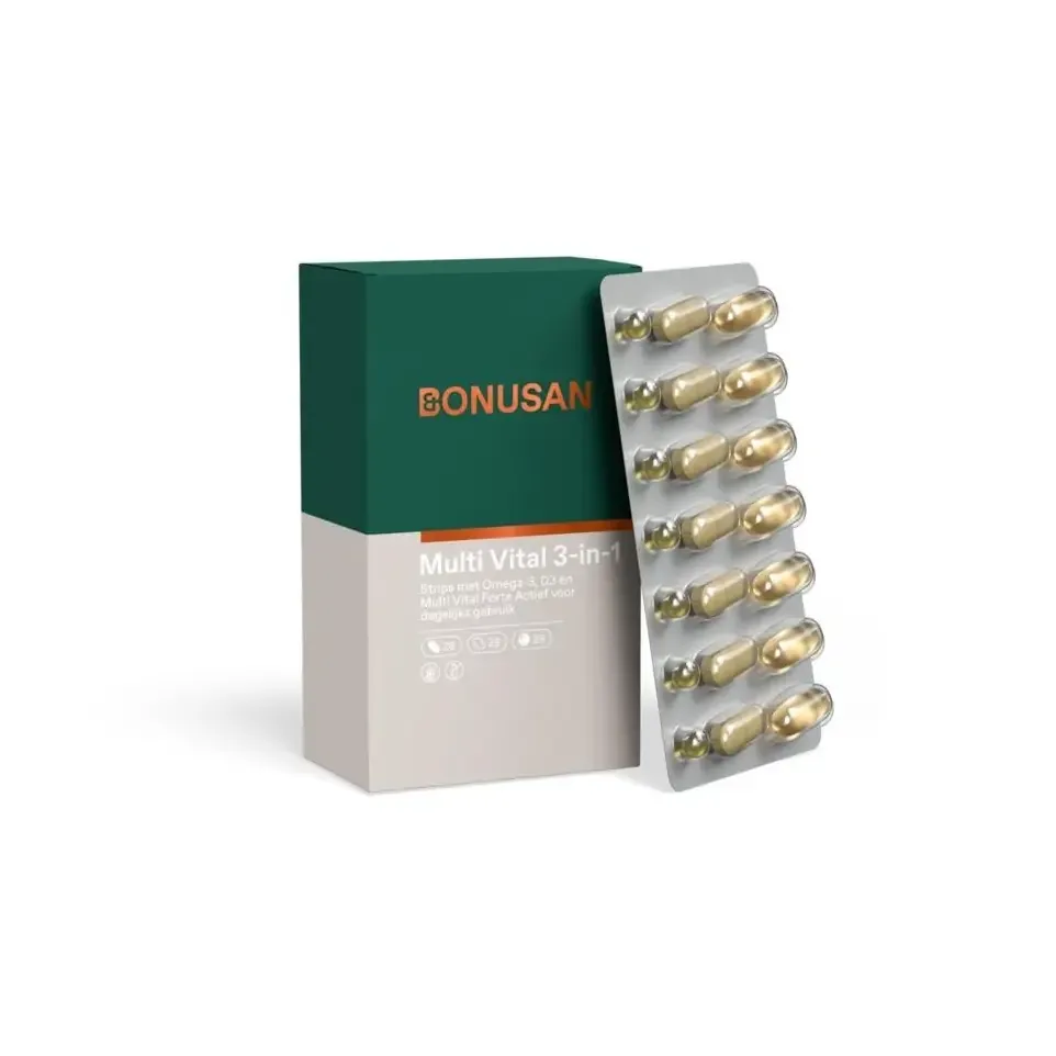 Image of Bonusan Multi vital 3-in-1 28 dagdoses