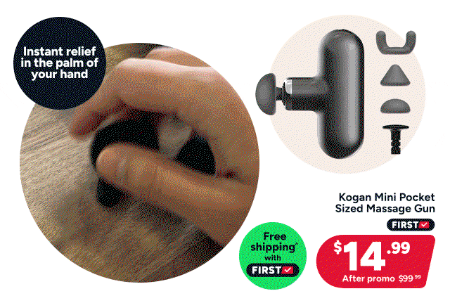Kogan Mini Pocket Sized Massage Gun