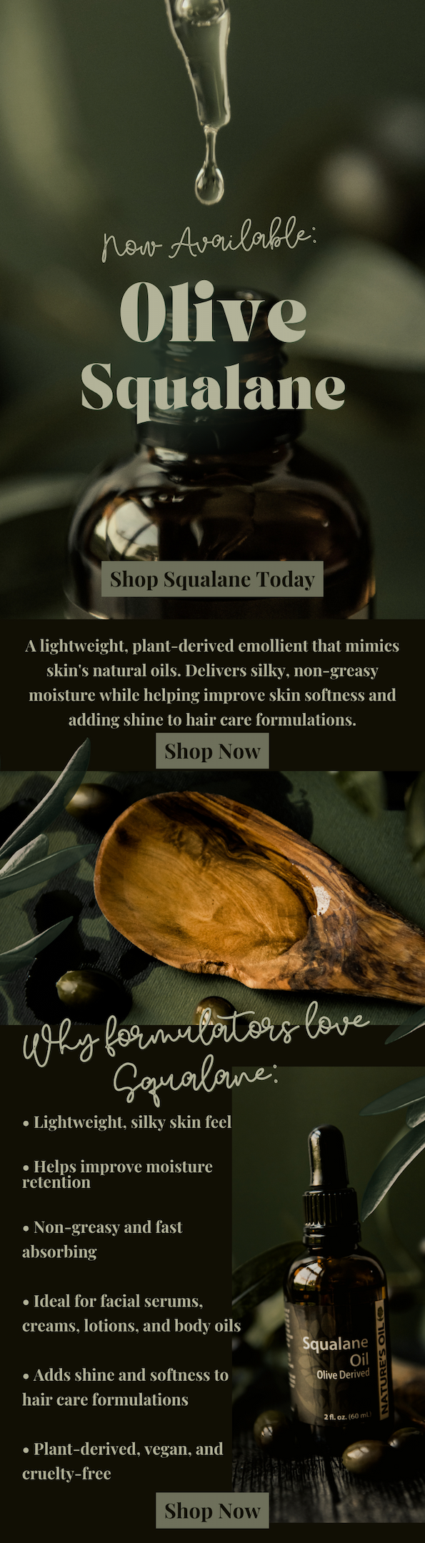 Introducing Olive Squalane