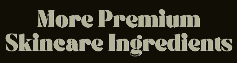 This joins our cast of all-star ingredients: