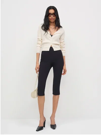 Jill Cropped Knit Pant