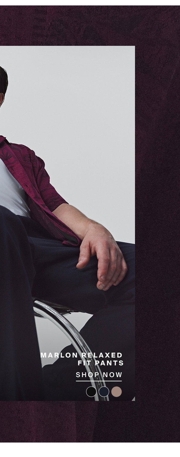 Marlon Relaxed Fit Trouser