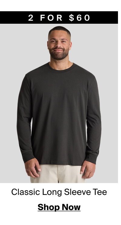 Classic Heavy Long Sleeve Tee