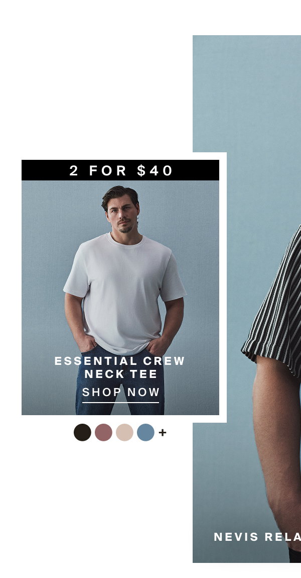 Essential Crew Neck Tee