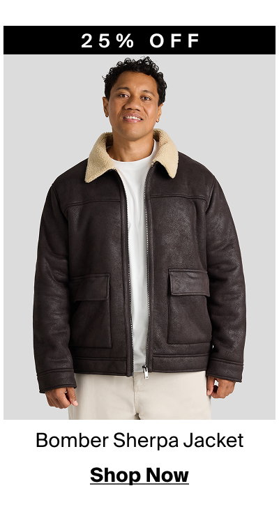 Bomber Sherpa Jacket