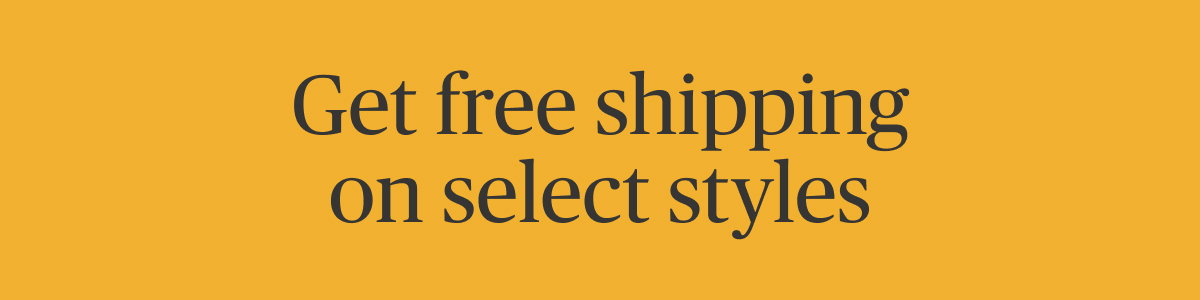 Free shipping on select mattresses