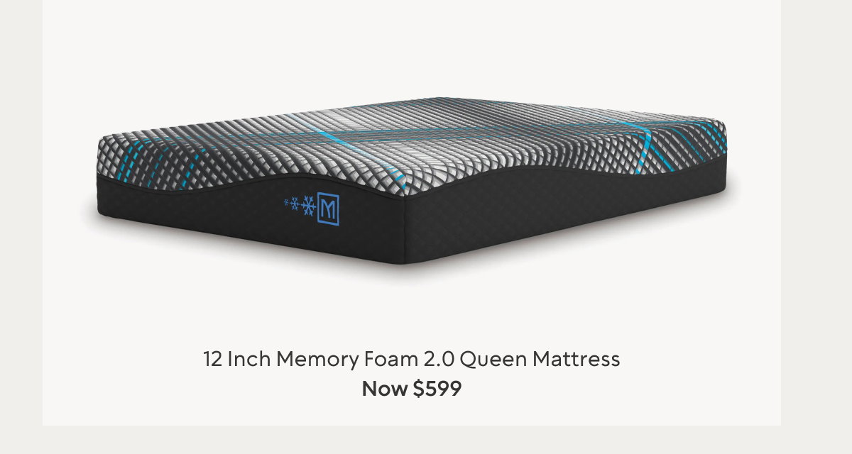 Ashley Sleep Align 12 Inch Memory Foam 2.0 Queen Mattress