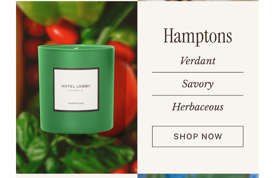 Hamptons / Verdant • savory • herbaceous