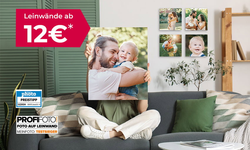 Beeil dich – Leinwände ab nur 12€*, aber nur für kurze Zeit verfügbar!